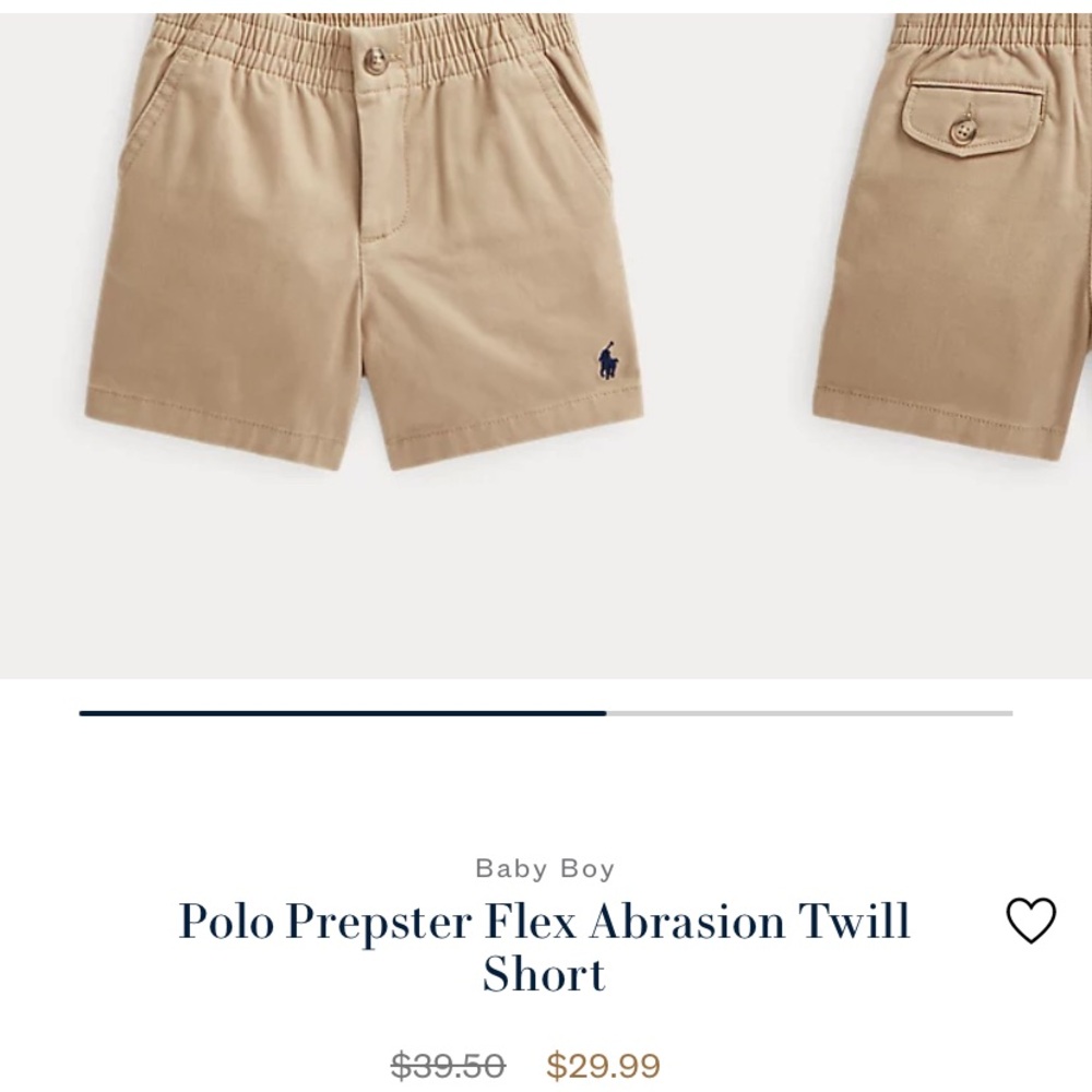 Polo Prepster Flex Abrasion Twill shorts